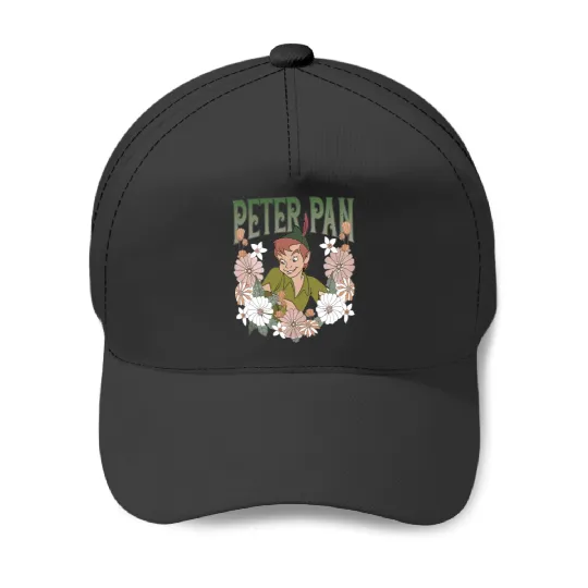Disney Peter Pan Characters Baseball Caps, Vintage Disney Peter Pan Baseball Caps