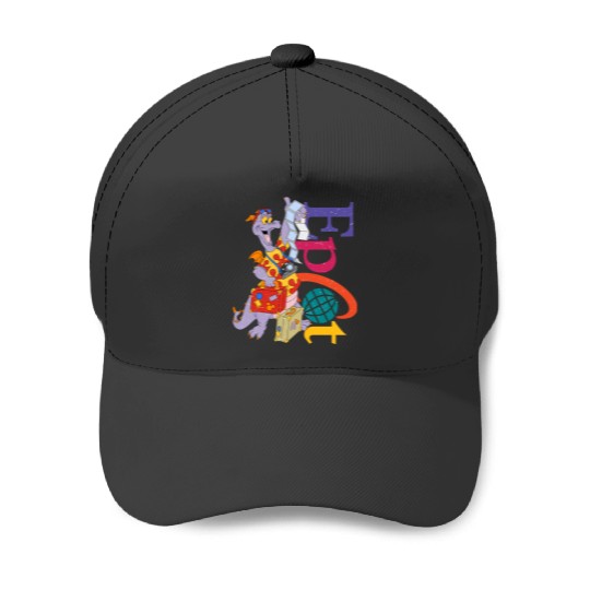 Disney Epcot Figment  Baseball Caps, Epcot Center Baseball Caps, Epcot Trip Baseball Caps
