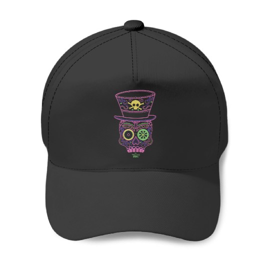 Disneyss Princess And The Frog Dr Facilier Line Art Mask Baseball Caps