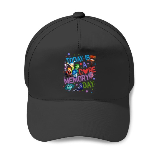 Disney Inside Out 2 Core Memory Day Era Baseball Caps, Disney Family Trip Baseball Caps