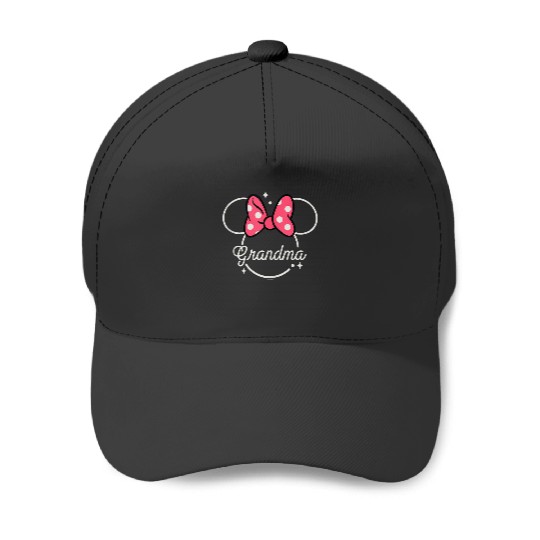 Disney Minnie Mouse Grandma Head Icon Magic Mothers Day Baseball Caps