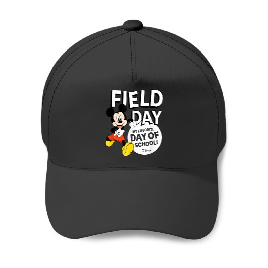 Disneyss Field Day My Favourite Day Of School Baseball Caps