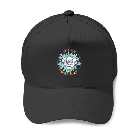 Disney The Lion King Birthday Floral Simba Its M Baseball Caps