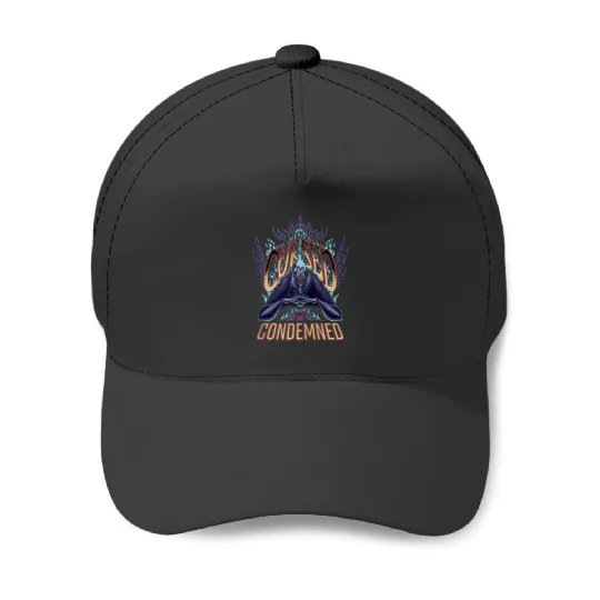 Disney Villains Hades Cursed and Condemned Rock Band Baseball Caps