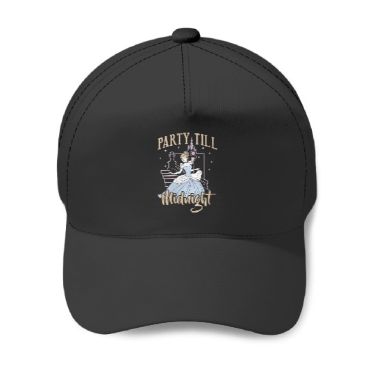 Disney Cinde Party Till Midnight Portrait Baseball Caps
