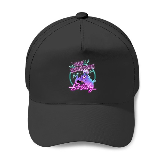 Disney Villains Ursula Poor Unfortunate Birthday Baseball Caps
