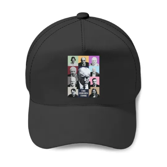 Discover Donald Trump Mugshot The Eras Tour Parody Trump Never Surrender Mugshot Mug shot Baseball Caps