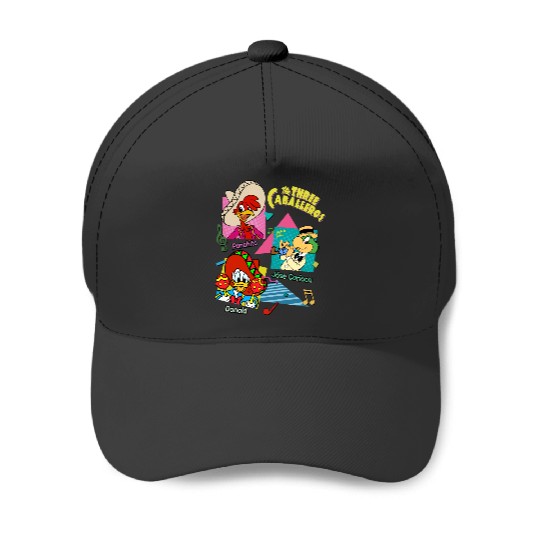 Disney The Three Caballeros Mexico Baseball Caps, Three Caballeros Baseball Caps