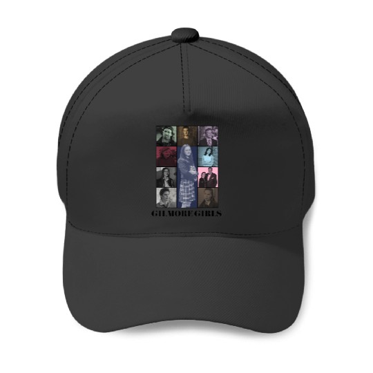 Gilmore Girls Eras Tour Poster (Black Print) Baseball Caps