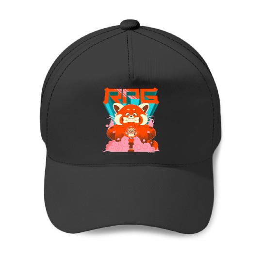 Disneyss And Pixars Turning Red Rpg Red Panda Girl Mei Baseball Caps