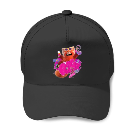 Disneyss And Pixars Turning Red Rpg Cute Panda Baseball Caps