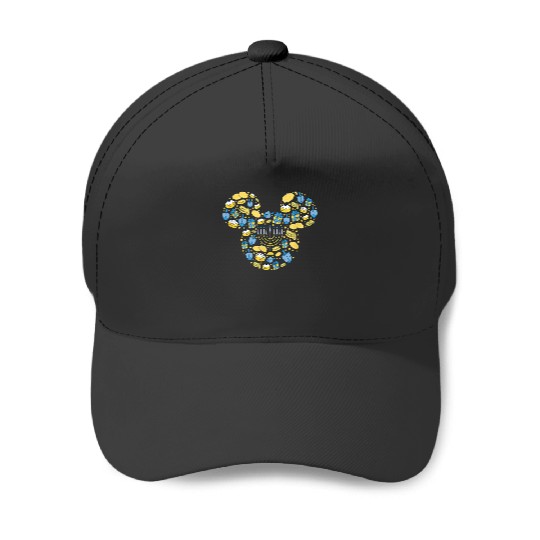 Disney Mickey Mouse Icon Hanukkah Chanukah Dreide Baseball Caps