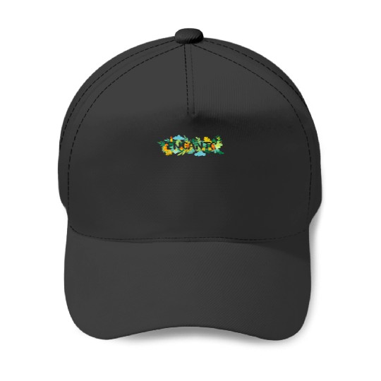 Disney Encanto Tropical Florals Movie Logo Baseball Caps