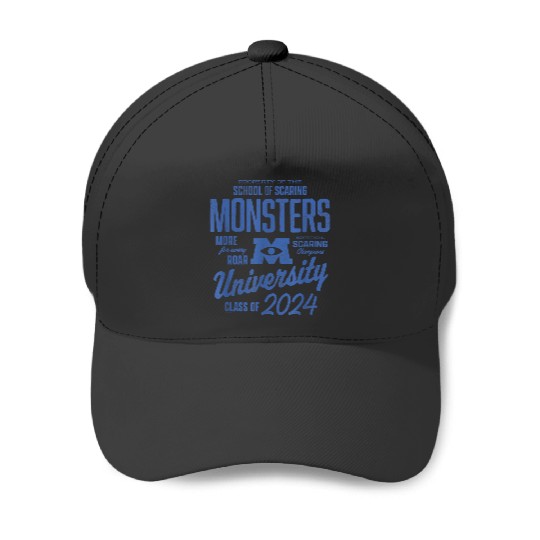 Disney Pixars Monsters University Graduation Class Of 24 Baseball Caps