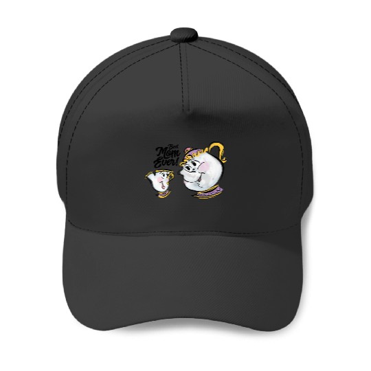 Disney Beauty and the Beast Chip Mrs. Potts Best Mom Ever Baseball Caps