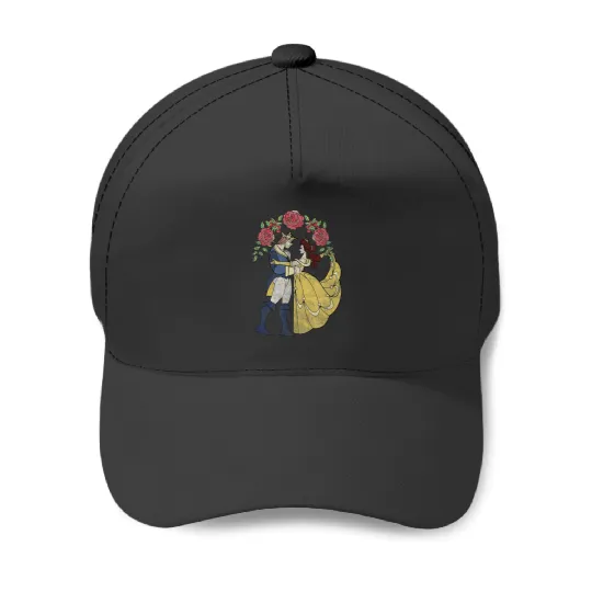 Disney Beauty And The Beast Belle Beast Stained Baseball Caps