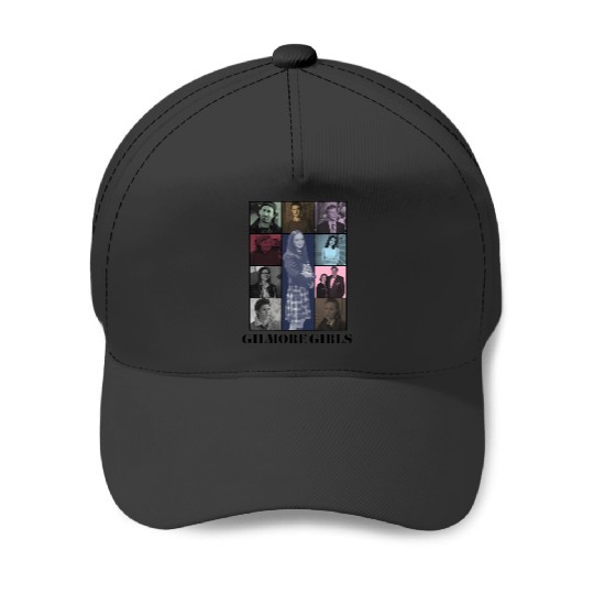 Gilmore Girls Eras Tour Poster (Black Print) 471 Baseball Caps