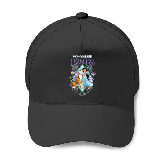 Disneyss Aladdin Jasmine And Rajah Mom You Are Fearless Baseball Caps