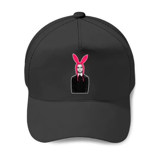 Wednesdays Addams Bobs Burgers Addams Family Mashup Baseball Caps