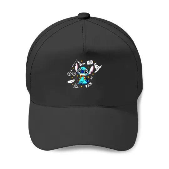 Disney Potter Stitch Baseball Caps, Wizard Stitch