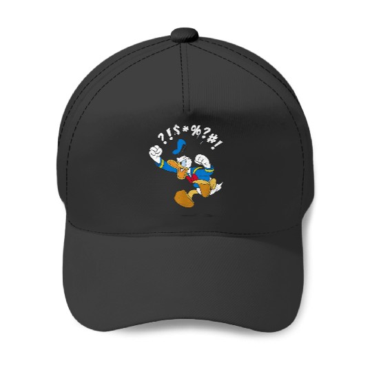 Disney Mickey And Friends  Donald Duck Angry Jum Baseball Caps