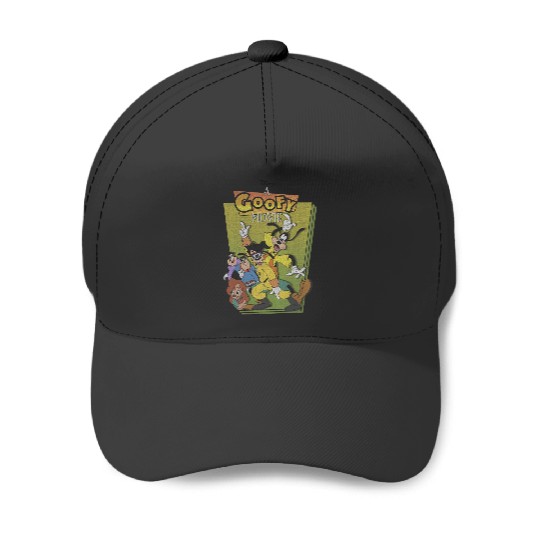 Disney A Goofy Movie Max Powerline Dance Logo Baseball Caps