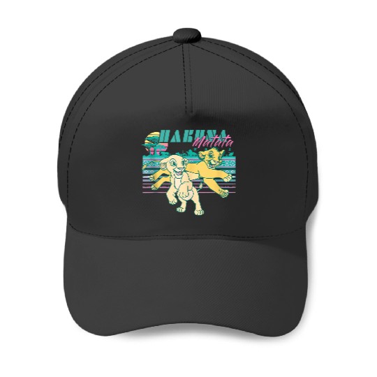 Disneyss Lion King Retro Simba Nala 90s Hakuna Matata Baseball Caps