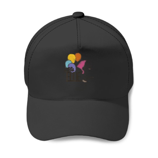 Disneyss Pixars Up His Ellie Balloons Sketch Graphic Baseball Caps