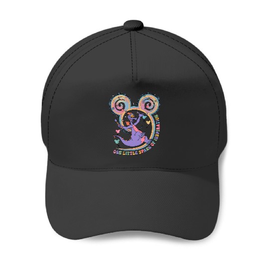 One Little Spark Of Inspiration  Baseball Caps, Disney Figment Dragon Baseball Caps