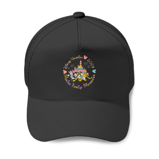 Magic Kingdom Baseball Caps, Mickey & Friends Baseball Caps, Disney Vacation Family Baseball Caps, Disney Baseball Caps