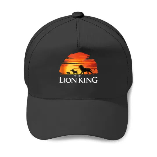 Disneyss Lion King Live Action King Sunset Baseball Caps