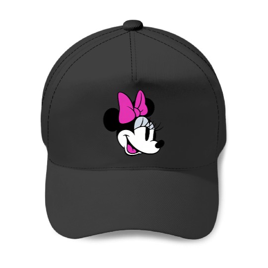 Disneyss Minnie Mouse Vintages Pink One And Only Pocket Icon Baseball Caps