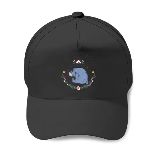 Womens Disney Winnie The Pooh Eeyore Feeling Sentimental VNeck Baseball Caps