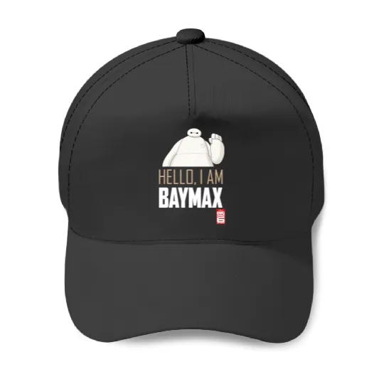 Disney Big Hero 6 TV Series Baymax Hello Graphic Baseball Caps