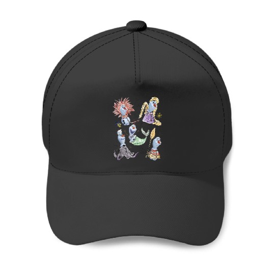 Disney Olaf Presents Costume Sketches Tank Top Baseball Caps