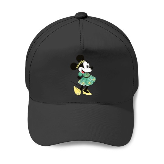 Disney Minnie Mouse Shamrock Dress St. Patricks Day Baseball Caps