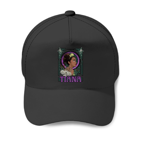 Disney The Princess The Frog Tiana Profile Sketch Baseball Caps