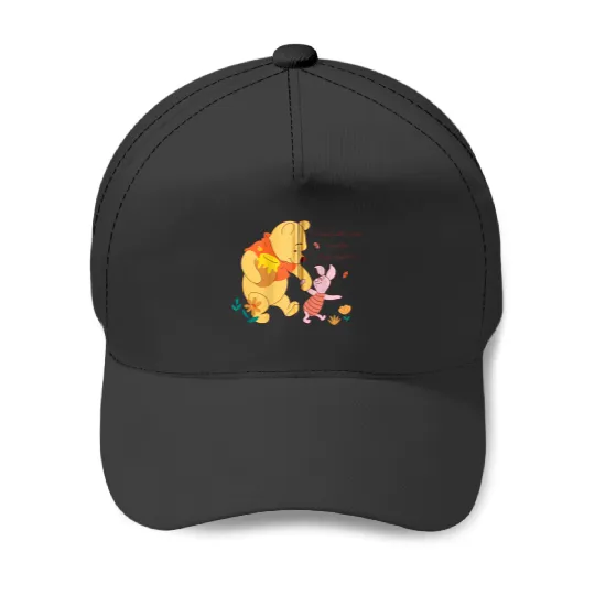 Disney Winnie the Pooh Piglet Group Family Trip Vacation Zip Hoodie Baseball Caps