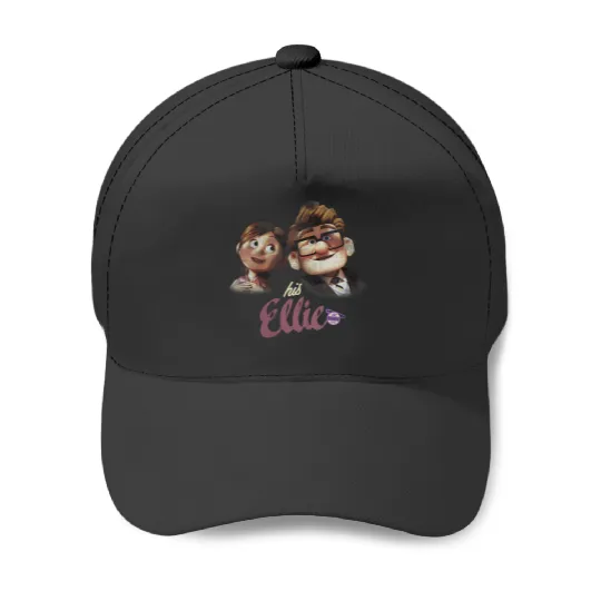 Disneyss Pixars Up Carl Ellie Couple His Ellie Distressed Baseball Caps