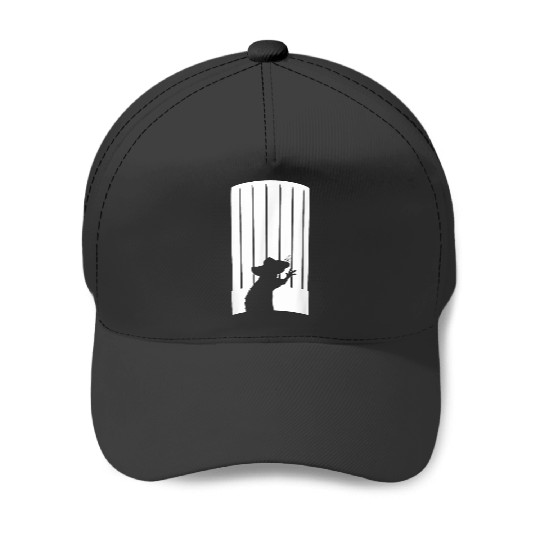 Disney and Pixars Ratatouille Chef Hat Remy Silhouette Baseball Caps