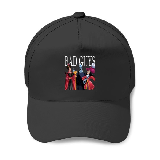Disney Villains Bad Guys Baseball Caps, Jafar, Captain Hook, Hades Baseball Caps
