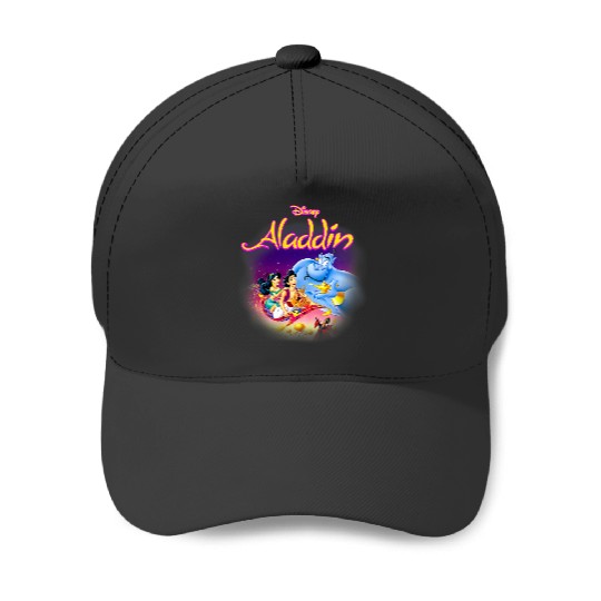Disney Aladdin Faded Movie Baseball Caps