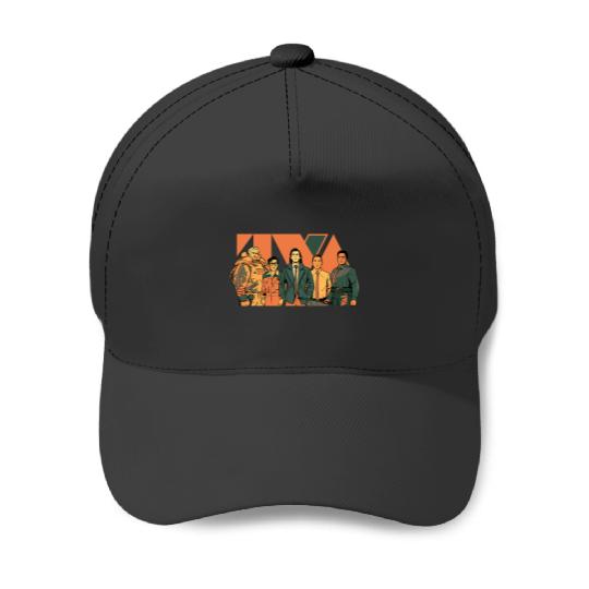 marvelss Studios Loki Season 2 Loki Crew TVA Logo Disney MCU Baseball Caps