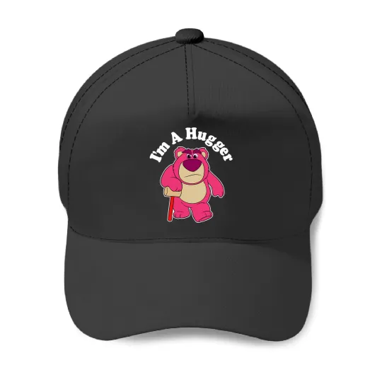 Disney Pixars Toy Story Im A Hugger Lotso The Bear Portrait Baseball Caps