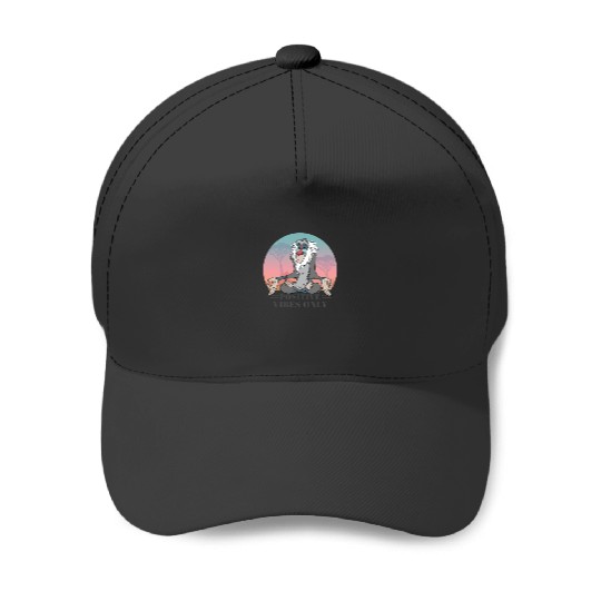 Disneyss The Lion King Rafiki Positive Vibes Only Vintages Baseball Caps