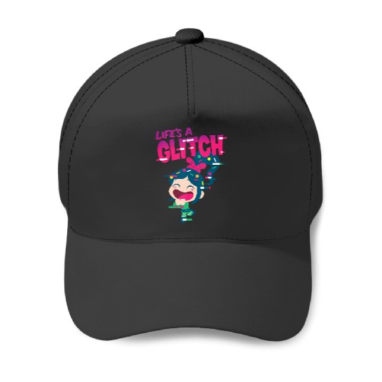 Disney Ralph Breaks the Internet Vanellope Glitch Tank Top Baseball Caps