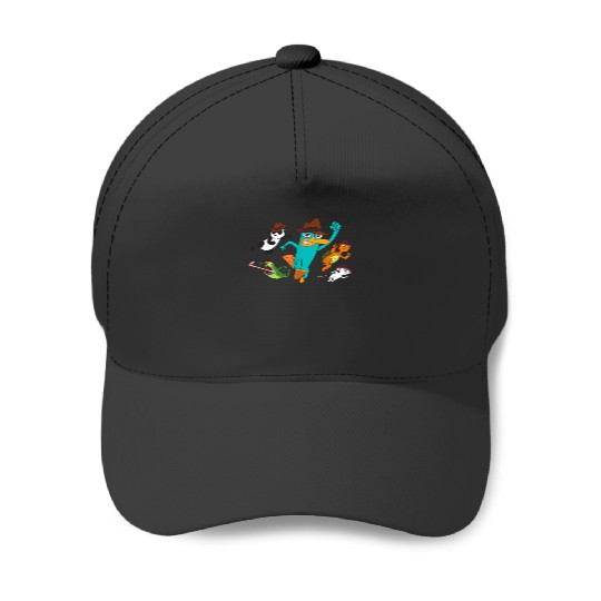 Disney Channel Phineas and Ferb O.W.C.A. T-Shirt Baseball Caps