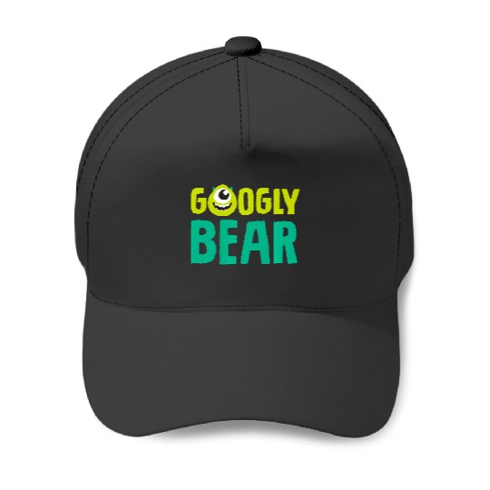 Disney and Pixars Monsters Inc. Mike Wazowski Googly Bear Premium Baseball Caps