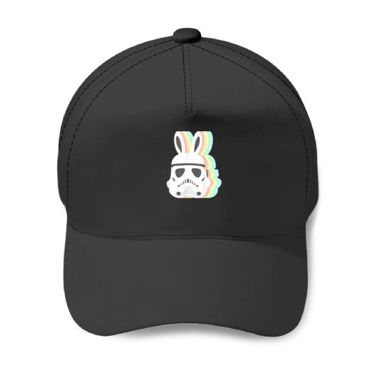 Easter Stormtrooper Pastel Bunny Ears Disney+ T-Shirt Baseball Caps