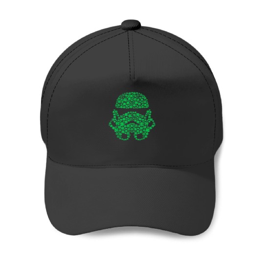 Stormtrooper Clovers St. Patrick's Day Disney+ T-Shirt Baseball Caps